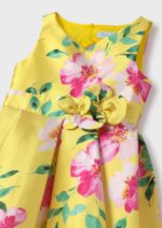 Abel & Lula Παιδικό Φόρεμα Μικάδο Σταμπωτό για Κορίτσι Κίτρινο  24-05057-004 - Image 6