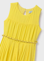 Abel & Lula Παιδική Φόρμα Ολόσωμη κρεπ πλισε για Κορίτσι Κίτρινο  24-05266-004 – Bild 4