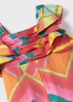 Abel & Lula Παιδική Φόρμα Ολόσωμη Σατέν σταμπωτη για Κορίτσι Φούξια 24-05267-005 - Image 5