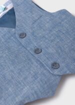 Abel & Lula Παιδικό Γιλέκο λινo για Αγόρι Μπλε 24-05362-050 - Image 3