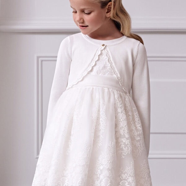 Abel & Lula Παιδικό Μπολερό πλεκτο για Κορίτσι Κρεμ 24-05366-062