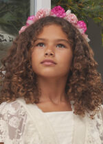 Abel & Lula Παιδική Στέκα λουλούδια για Κορίτσι Ροζ  24-05418-009