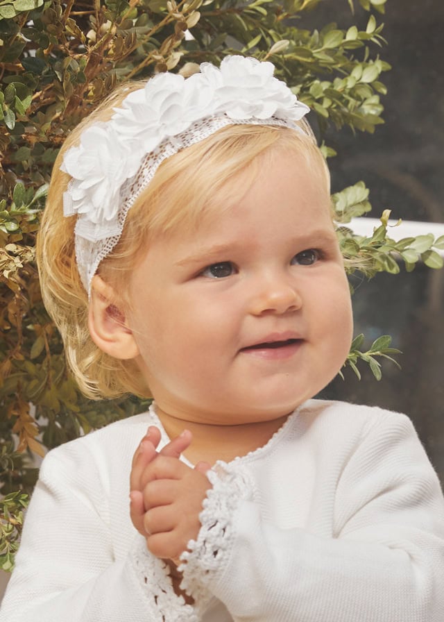 24-05427-065-L-1 Abel & Lula Παιδική Κορδελα λουλούδια Γκοφρέ για Κορίτσι Κρεμ 24-05427-065 - Image 1