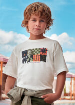 Mayoral Παιδική Μπλούζα  για Αγόρι Κρεμ 24-06038-057