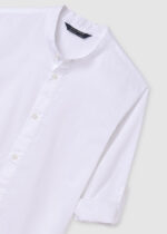 Mayoral Παιδικό Πουκάμισο γιακας mao για Αγόρι Λευκό 24-06121-043 - Image 4