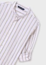 Mayoral Παιδικό Πουκάμισο ριγε mao για Αγόρι Κίτρινο 24-06122-029 - Image 3