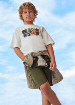 Mayoral Παιδική Βερμούδα  για Αγόρι Πράσινο 24-06283-044