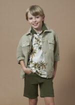 Mayoral Παιδική Βερμούδα  για Αγόρι Πράσινο 24-06283-044 - Image 5