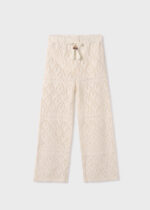 Mayoral Παιδικό Παντελόνι διατρητο  για Κορίτσι Μπεζ 24-06504-089 - Image 2