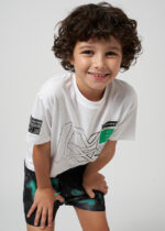 Mayoral Παιδικό Μαγιό Σταμπωτό  για Αγόρι Πράσινο 24-06674-022 - Image 6