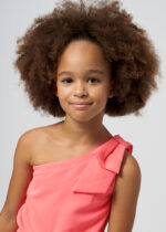 Mayoral Παιδική Φόρμα μακρυμάνικη κρεπ για Κορίτσι Σομόν 24-06853-046 - Image 5