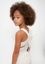 Mayoral Παιδική Φόρμα με ριγες  για Κορίτσι Μπεζ 24-06855-010 - Image 5