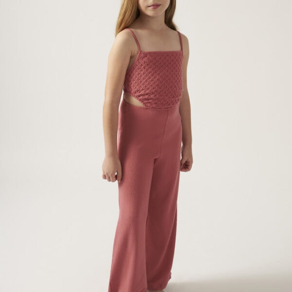 Mayoral Παιδική Φόρμα μακρια Μακό για Κορίτσι Ροζ 24-06859-018