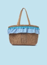 Mayoral Παιδική Τσαντα ψαθινη Μπλε 24-09432-010 - Image 3