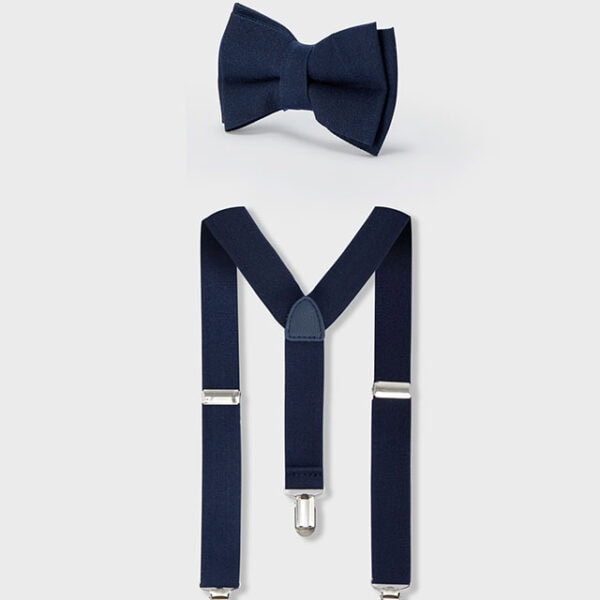 Mayoral Παιδικό Σετ Παπιγιόν Τιράντες για Αγόρι Μπλε 24-10738-040