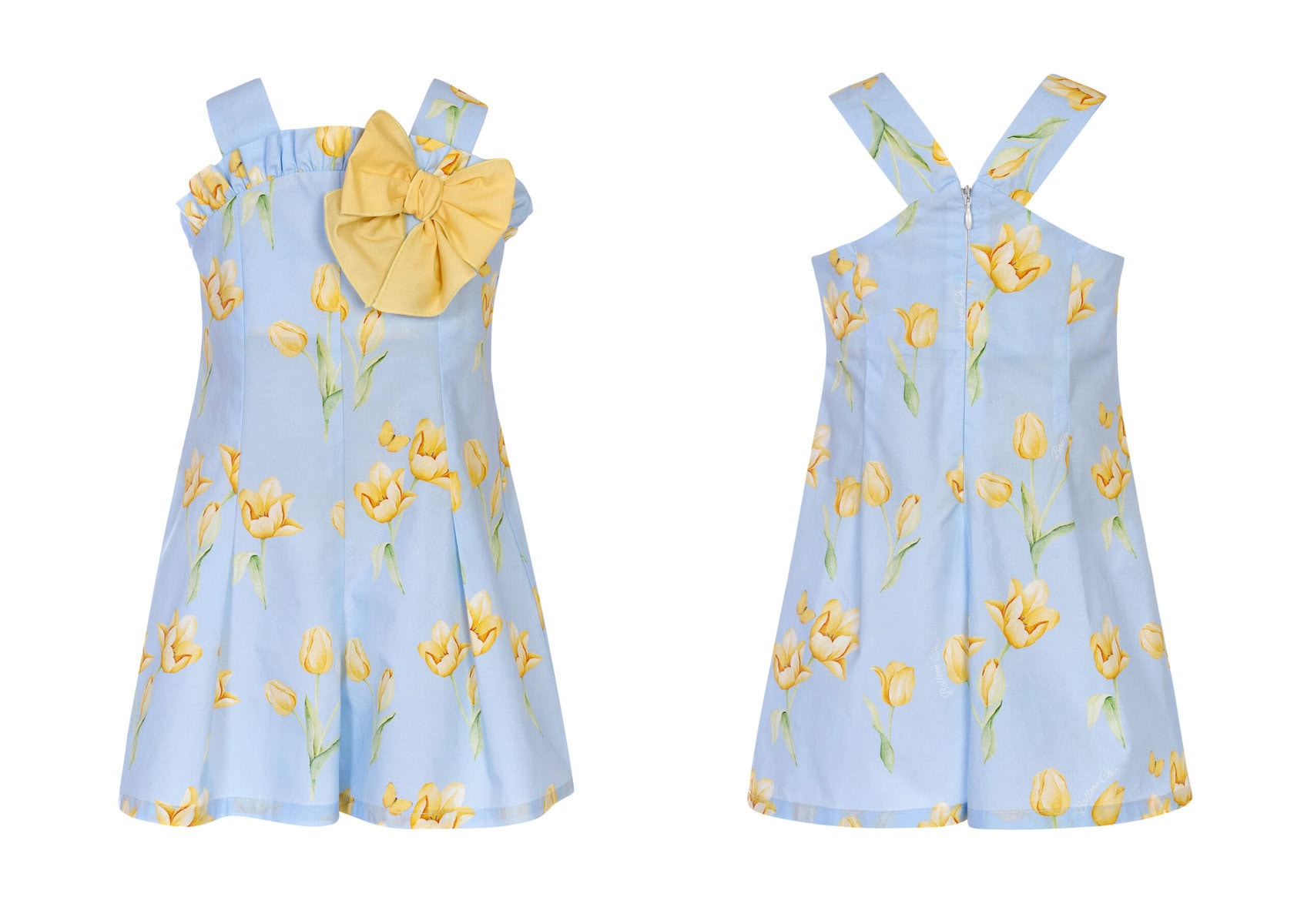 353 Balloon Chic Παιδική Σαλοπέτα για Κορίτσι Μπλε 241F0353 - Image 1