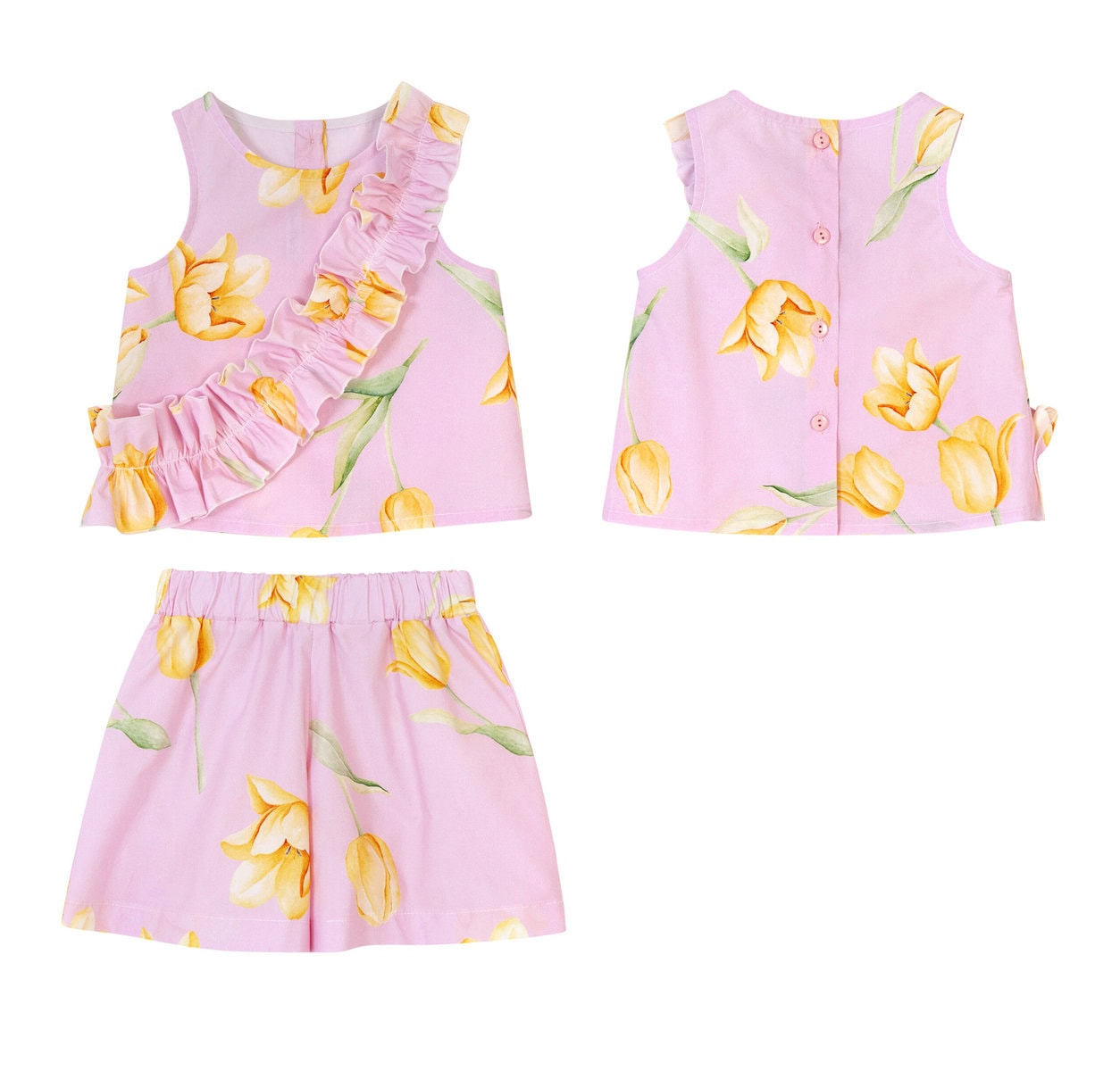 600 Balloon Chic Παιδικό Σετ για Κορίτσι Ροζ 241F0600 - Image 1