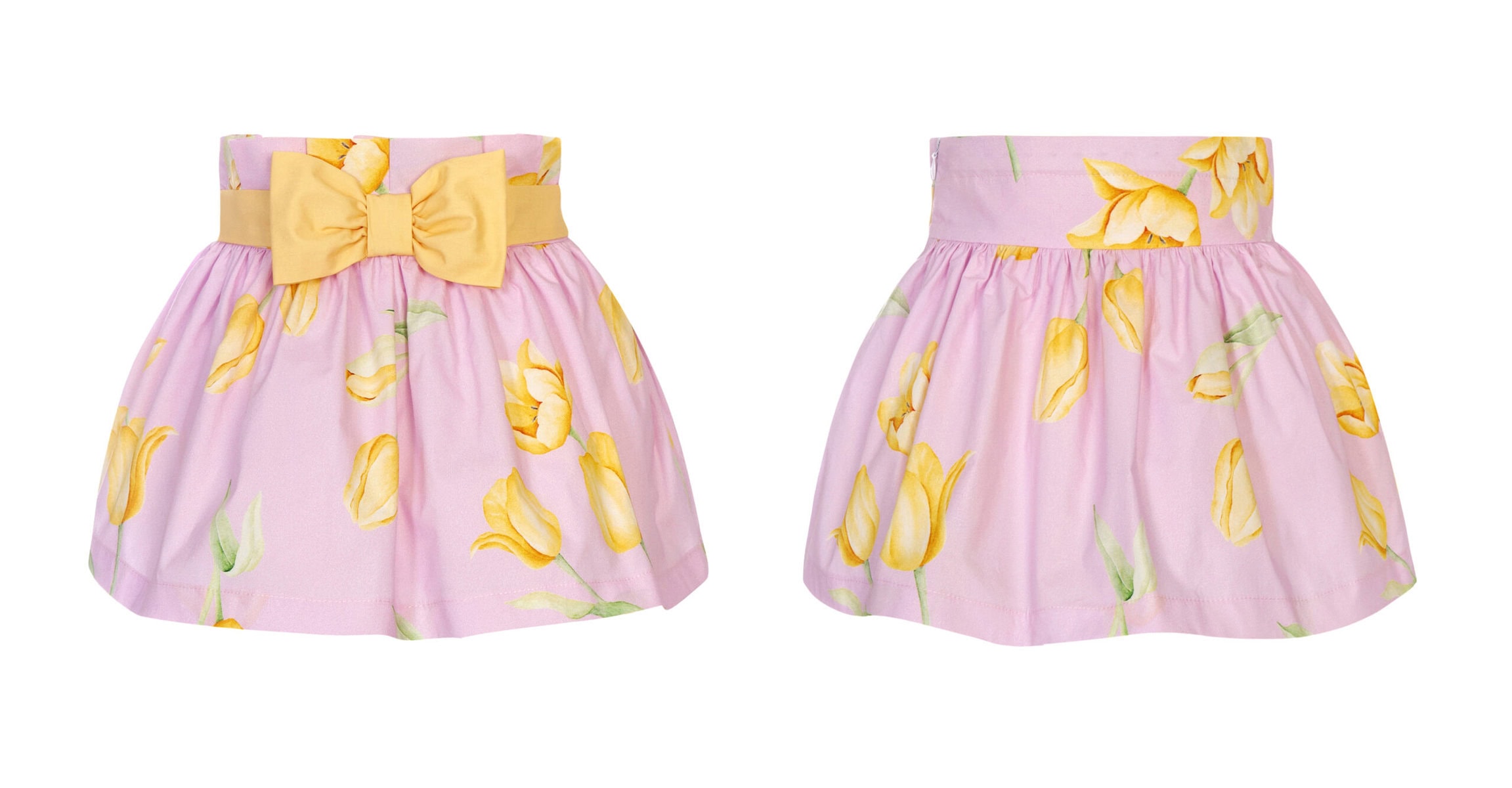 703 (1) Balloon Chic Παιδική Φούστα για Κορίτσι Ροζ 241F0703 - Image 1