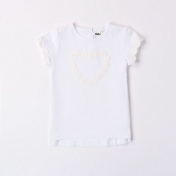 iDo Παιδική Μπλούζα για Κορίτσι Άσπρο 48743-0113-OPTICAL WHITE