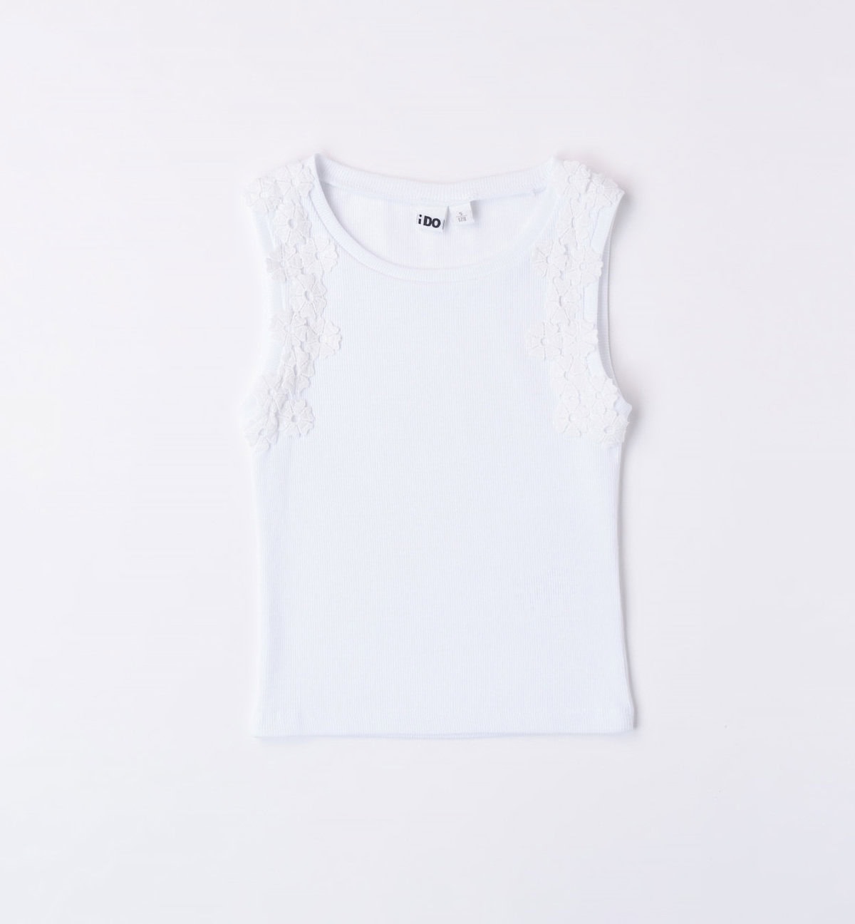 842478868 iDo Παιδική Μπλούζα Βολάν για Κορίτσι Άσπρο 48868-0113-OPTICAL WHITE - Image 1