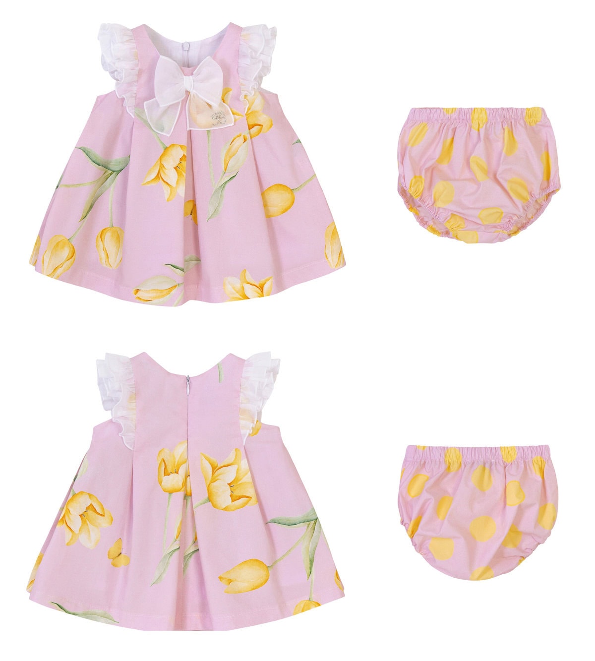 901 Balloon Chic Παιδικό Σετ για Κορίτσι Ροζ 241F0901 - Image 1