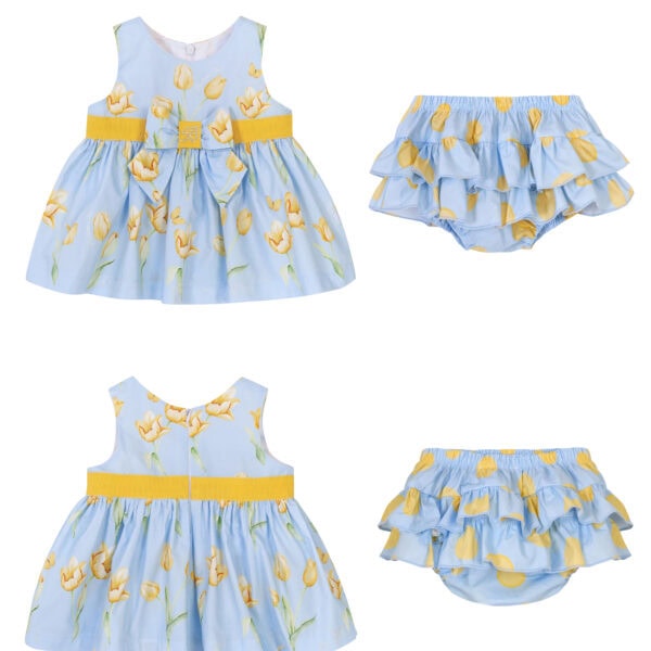 Balloon Chic Παιδικό Σετ για Κορίτσι Μπλε 241F0902