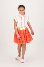 Angels Face Παιδική Φούστα για Κορίτσι Πορτοκαλί 24-BALLROOM - Image 3