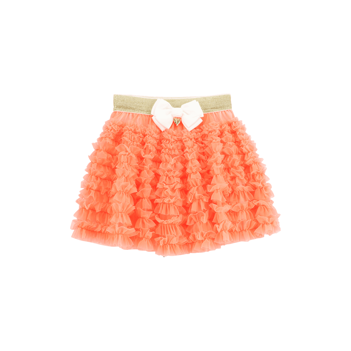 Ballroom_Skirt_Orange_Front Angels Face Παιδική Φούστα για Κορίτσι Πορτοκαλί 24-BALLROOM - Image 1