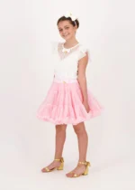 Angels Face Παιδική Μπλούζα για Κορίτσι  Λευκή 24-BUBBLES - Image 2