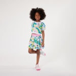 Billieblush Παιδική Μπλούζα Κοντομάνικη για Κορίτσι Λευκό U20093-10P - Image 3