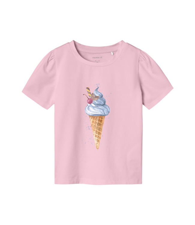 name-it-mini-nmffae-top-parfait-pink-13228438 Name it Παιδική Μπλούζα για Κορίτσι Ροζ 13228438-Parfait-Pink - Image 1