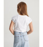 Calvin Klein Παιδική Μπλούζα για Κορίτσι Άσπρο IG0IG02432-YAF - Image 2