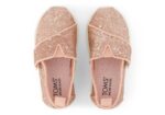 TOMS Παιδική Εσπαντρίγια Alpargata για Κορίτσι Ροζ Γκλίτερ 10018672-Rose-Gold - Image 3