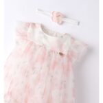 iDo Παιδικό Φόρεμα για Κορίτσι Ροζ 48127-6099-CREAM-PINK - Image 3