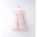 iDo Παιδικό Φόρεμα για Κορίτσι Ροζ 48127-6099-CREAM-PINK - Image 2