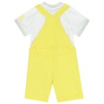 BOSS Βρεφικό Σετ Σαλοπέτα για Αγόρι Κίτρινο J50801-508 - Image 2