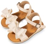 BABYWALKER Βαπτιστικό Πέδιλο για Κορίτσι Εκρού BS-3579 - Image 3