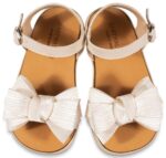 BABYWALKER Βαπτιστικό Πέδιλο για Κορίτσι Εκρού BS-3579 - Image 2