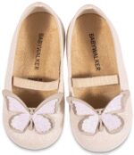 BABYWALKER Βαπτιστικό Γοβάκι για Κορίτσι Λευκό BW-4829 - Image 2