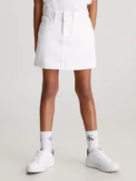 Calvin Klein Παιδική Φούστα για Κορίτσι Άσπρο IG0IG02386-1CD - Image 6