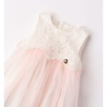 iDo Παιδικό Φόρεμα για Κορίτσι Ροζ 48126-2621-POWDER PINK