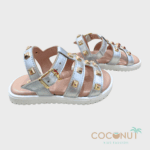 Coconut Παιδικά Σανδάλια για Κορίτσι Ασημί 24-402-ΑΣΗΜΙ - Image 2