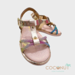 Coconut Παιδικά Σανδάλια για Κορίτσι Χρυσαφί 24-c891-ΤΡΙΧΡΩΜΟ – Bild 2