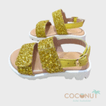 Coconut Παιδικό Πέδιλο για Κορίτσι χρυσαφί Vision Drill C892