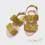 Coconut Παιδικό Πέδιλο για Κορίτσι χρυσαφί Vision Drill C892 - Image 3
