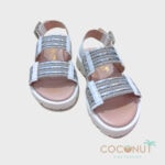 Coconut Παιδικό Πέδιλο για Κορίτσι Ασημί C883