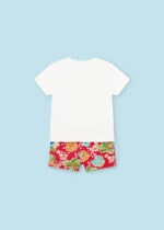 Mayoral Βρεφικό Σετ Μαγιό Μπλούζα για Αγόρι Κόκκινο 24-01648-046 - Image 2