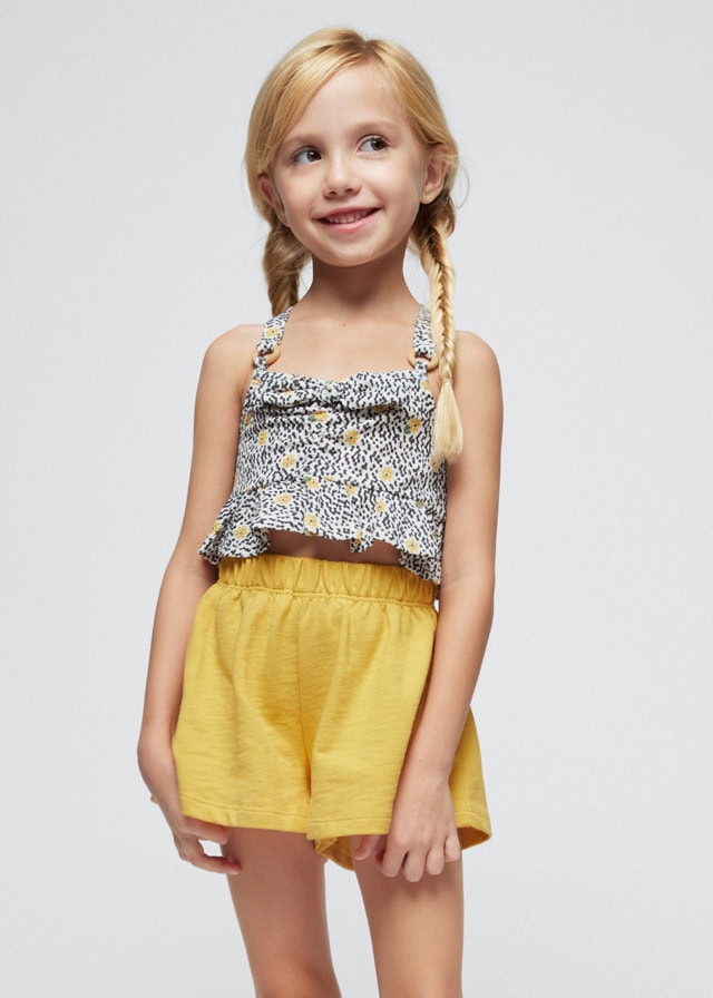 24-03265-065-L-1 Mayoral Παιδικό Σετ για Κορίτσι Κίτρινο 24-03265-065 - Image 1