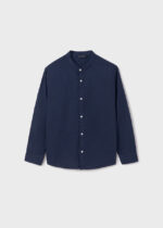 Mayoral Παιδικό Πουκάμισο για Αγόρι Ναυτικό Μπλε 24-06121-045