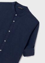 Mayoral Παιδικό Πουκάμισο για Αγόρι Ναυτικό Μπλε 24-06121-045 - Image 3